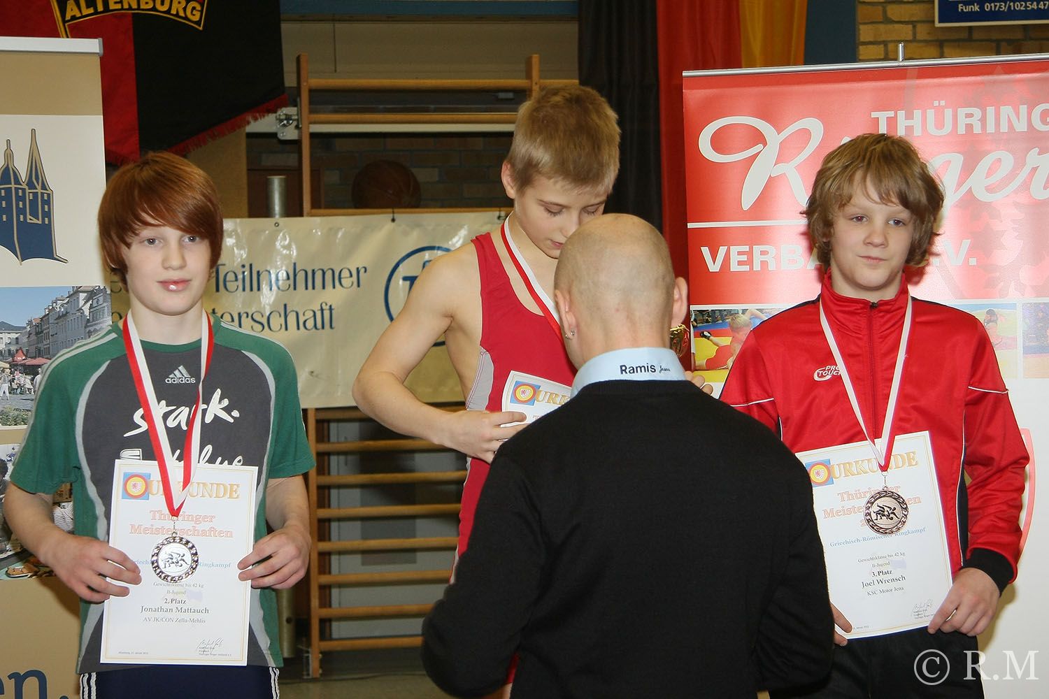 22 Medaillen für Greizer Ringer in Altenburg