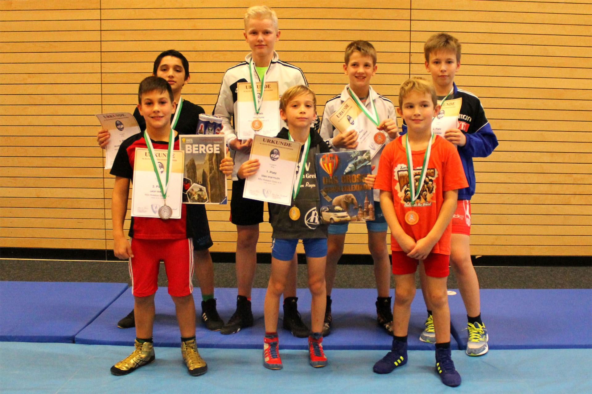 RSV Rotation Greiz: Sieben Starter erkämpfen sieben Medaillen in Dresden