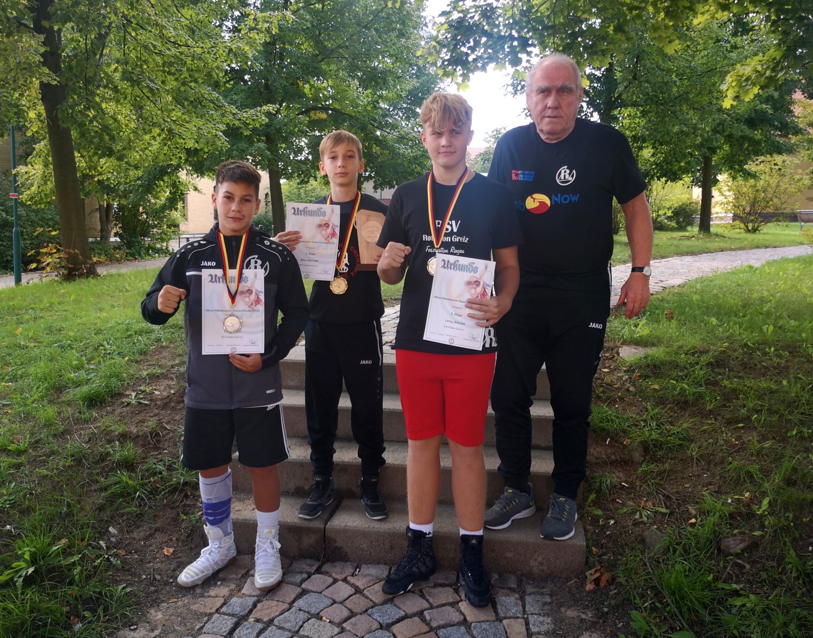 Mitteldeutsche Meisterschaften: Einmal Gold und zweimal Silber