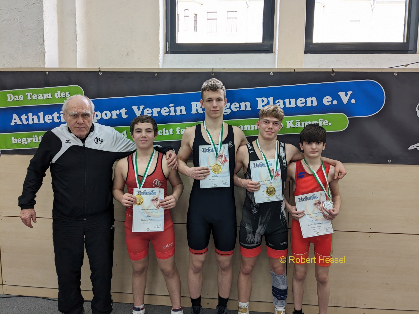 Greizer Nachwuchsringer mit drei Sachsenmeistertiteln