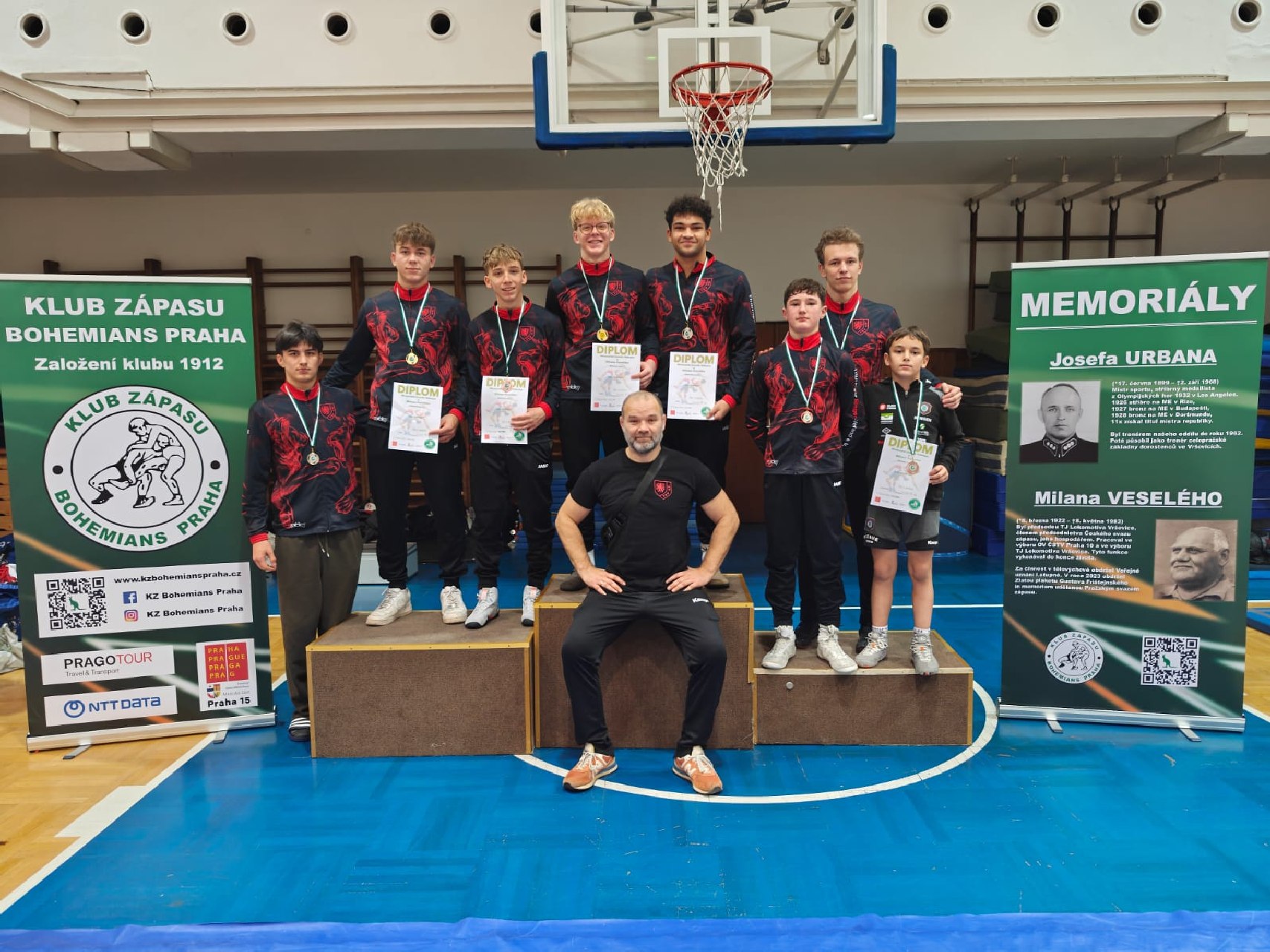 Fünf Greizer Ringer in Prag erfolgreich