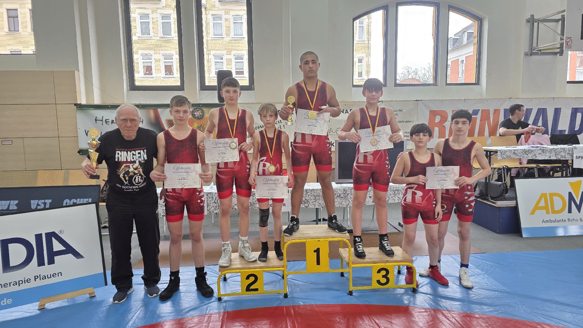 Greizer Jugend mit Superleistung bei mitteldeutscher Meisterschaft