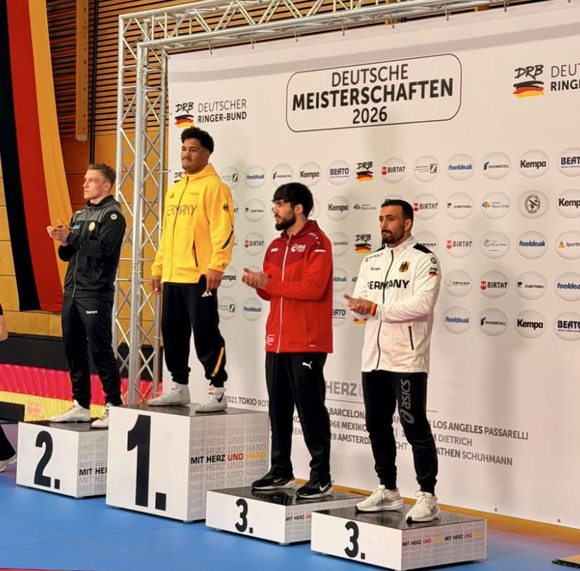 Lucas Kahnt wieder im Finale und wird Vize-Deutscher Meister 2026
