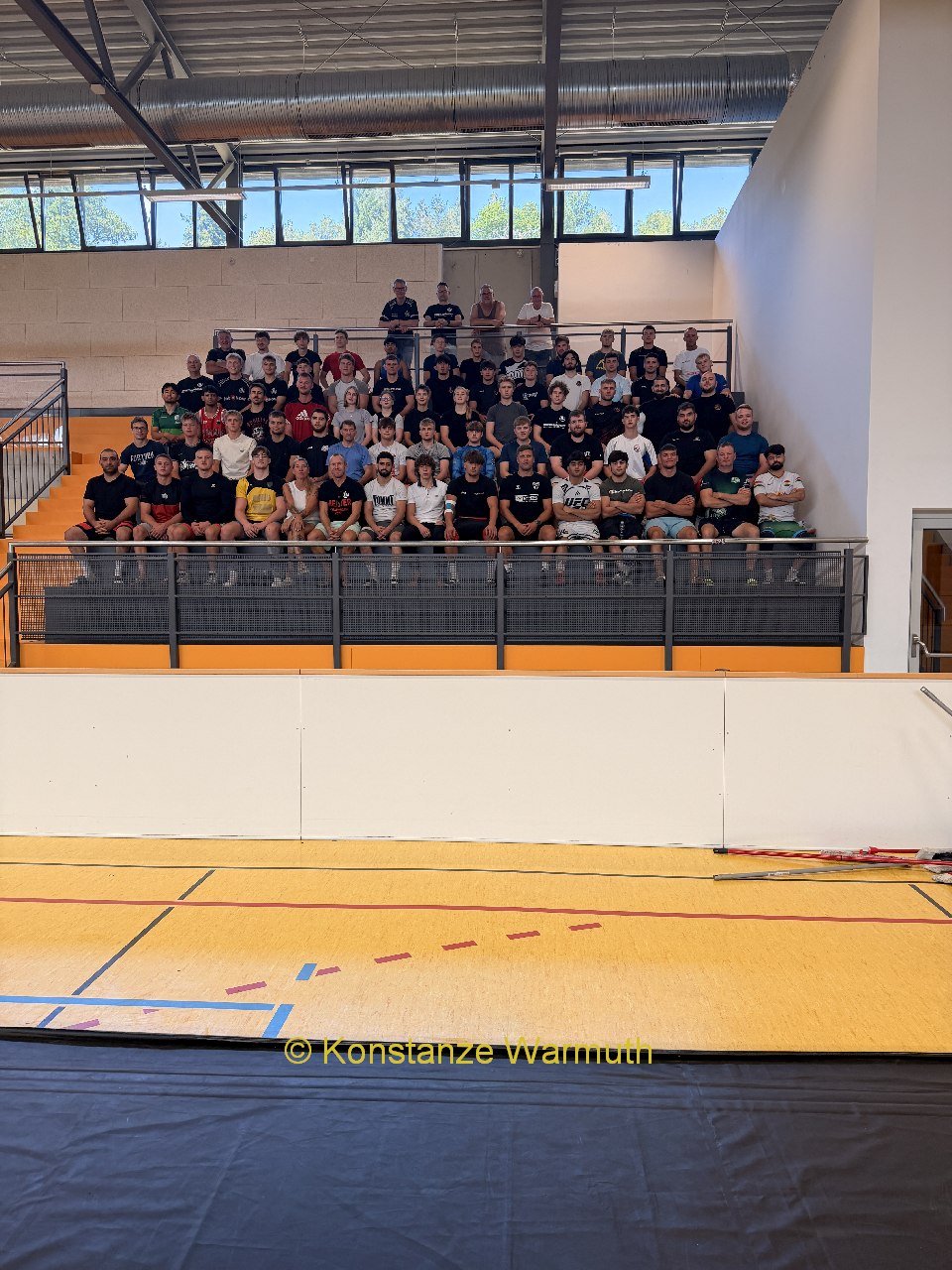 Hochbetrieb beim bundesweiten Trainingslager in der Greizer Ringerhalle