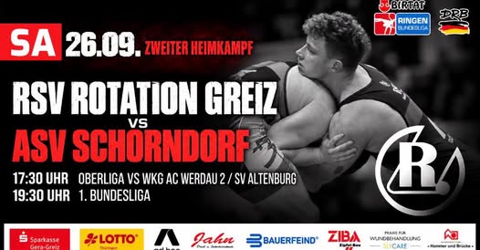 Ehemaliger deutscher Meister ASV Schorndorf kommt zum Spitzenkampf nach Greiz